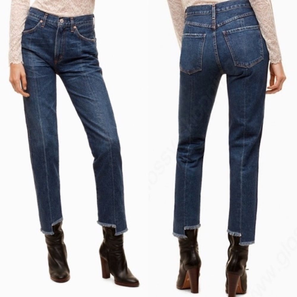 Aritzia Wilfred x Citizens of Humanity Liv Step Hem Straight Leg Jeans- Size 27